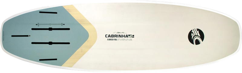 zadni srrana xbreed foil windsurfing karlin